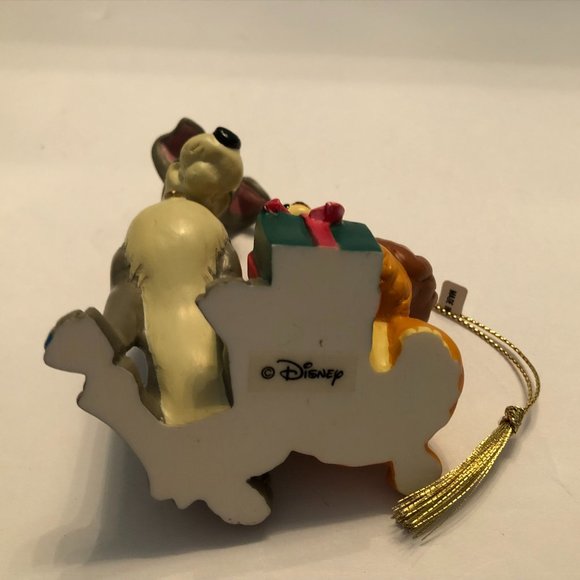 Rare Disney Artist Collection Ornament Lady and the Tramp 1999 - Picture 3 of 3